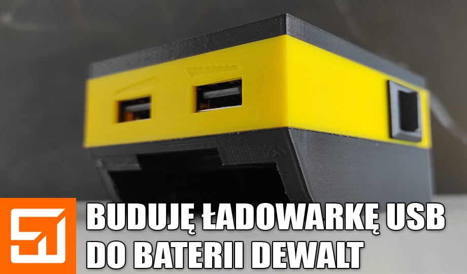 Ładowarka USB do baterii DeWalt